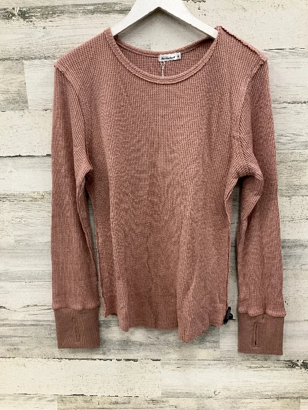 Top Long Sleeve By Clothes Mentor In Mauve, Size: Xl