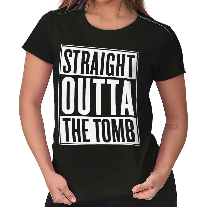 Straight Outta The T Ladies T Shirt