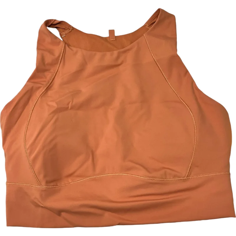 Athletic Bra By Calia In Orange, Size: M