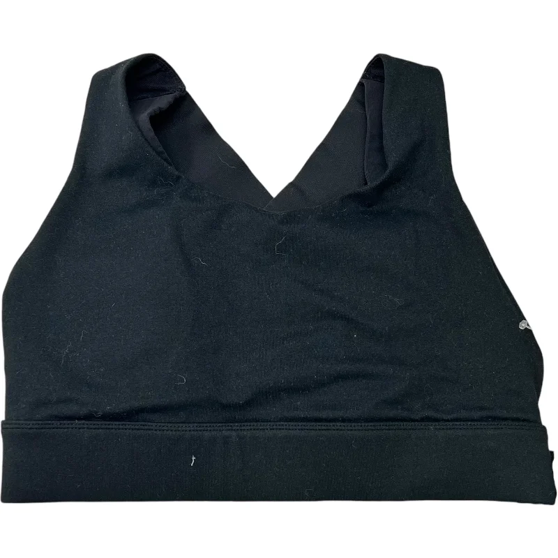 Athletic Bra By Fabletics In Black, Size: M