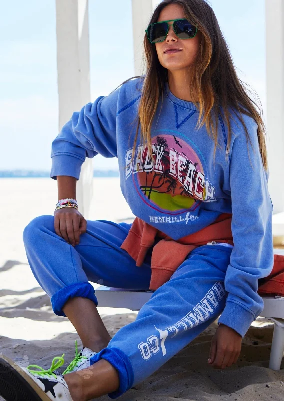 Hammill + Co Beach Sweat Blue