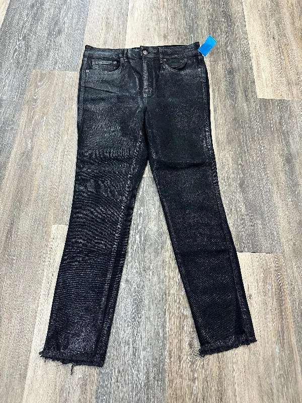 Jeans Skinny By We The Free In Black Denim, Size: 12