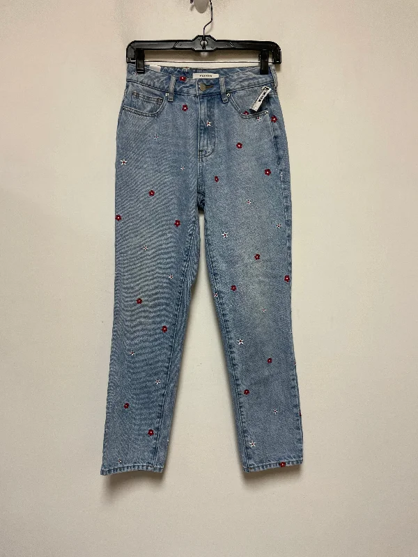 Jeans Straight By Pacsun In Blue Denim, Size: 2