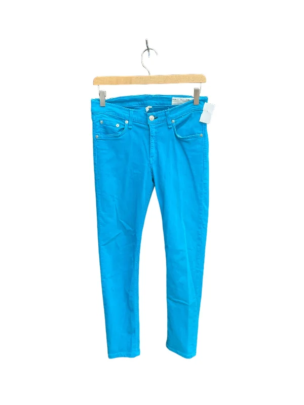 Pants Cropped By Rag & Bones Jeans In Blue, Size: 6