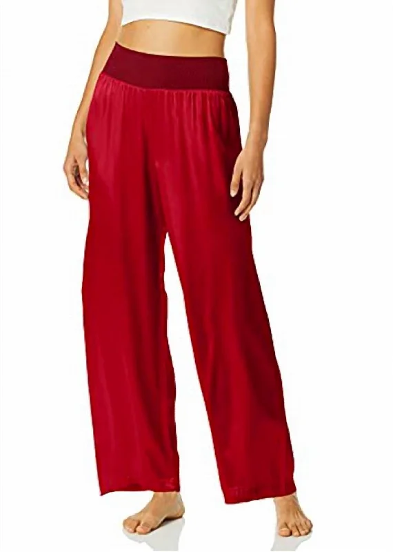 Lola Pant In Red