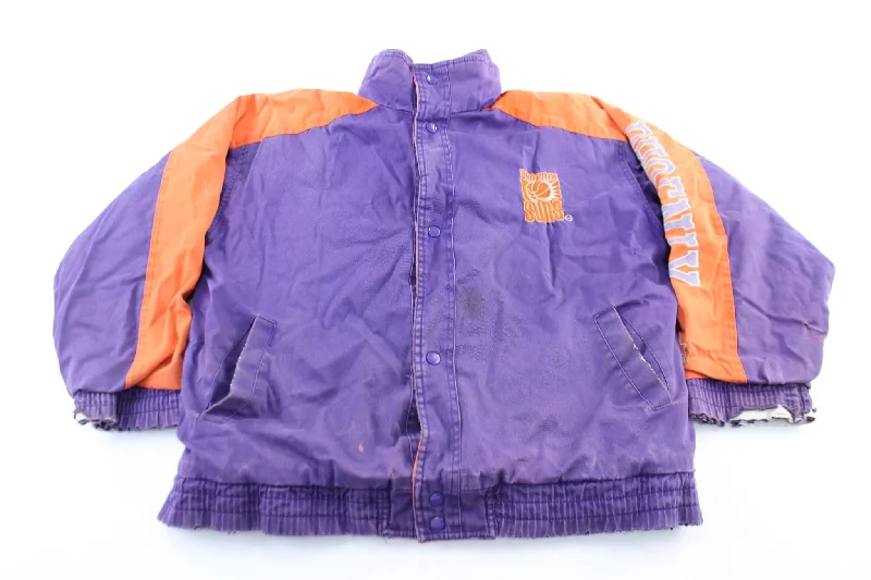 90's Phoenix Suns Starter Embroidered Logo Zip Up Jacket