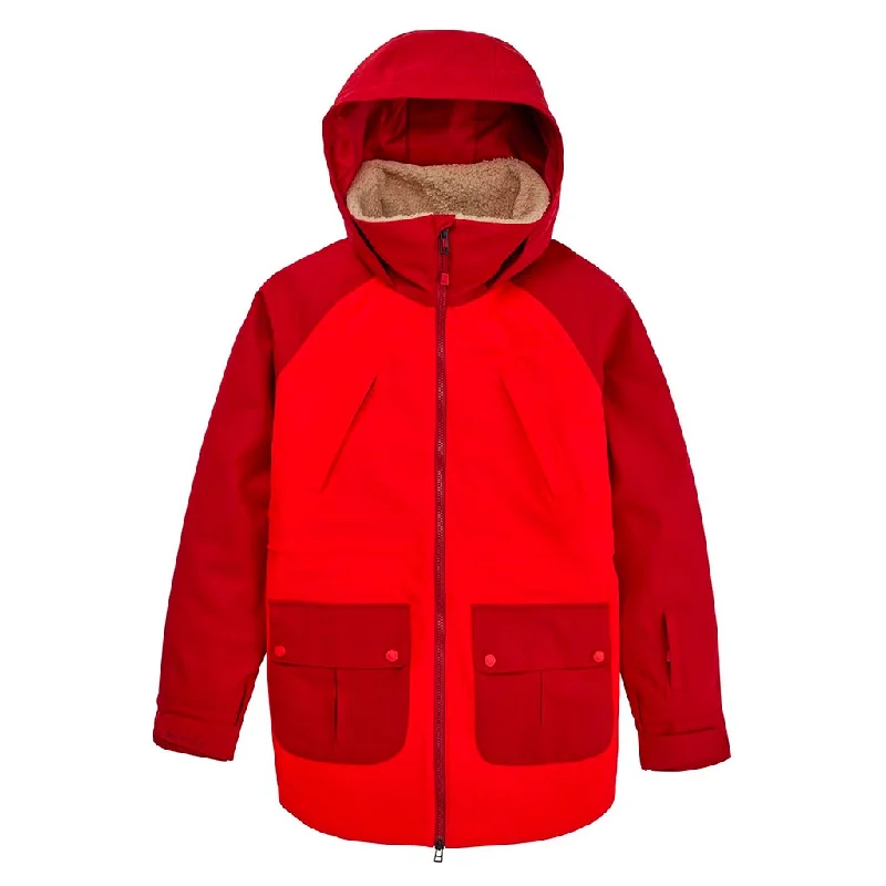 Burton 2023 Womens Prowess Jacket - Tomato/Sundried Tomato