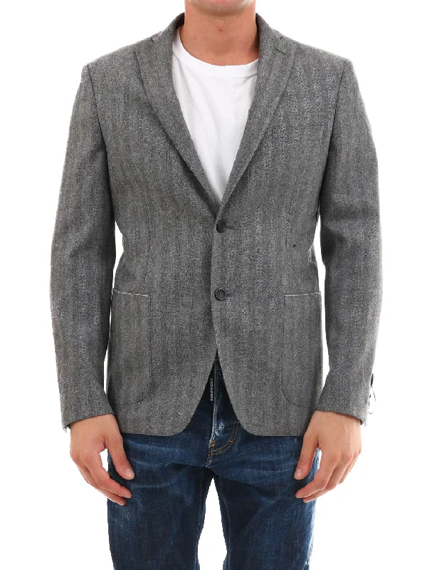 Gray Wool Jacket