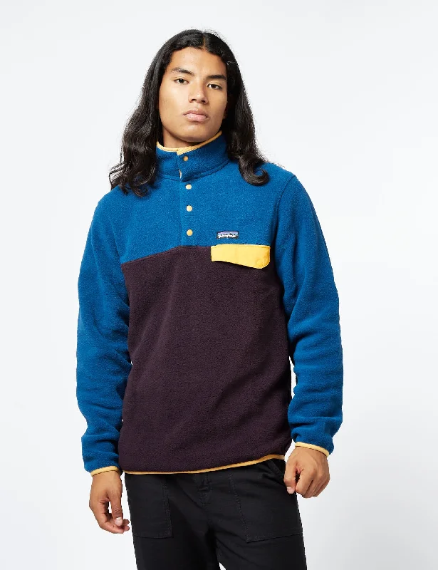 Patagonia LW Synchilla Snap-T Fleece - Obsidian Plum