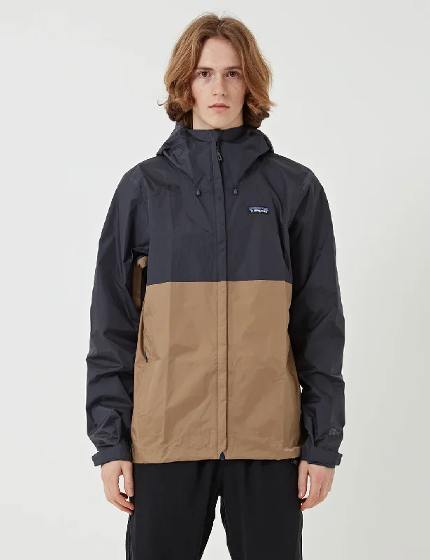 Patagonia Torrentshell Two-Tone Jacket - Smoulder Blue/Khaki