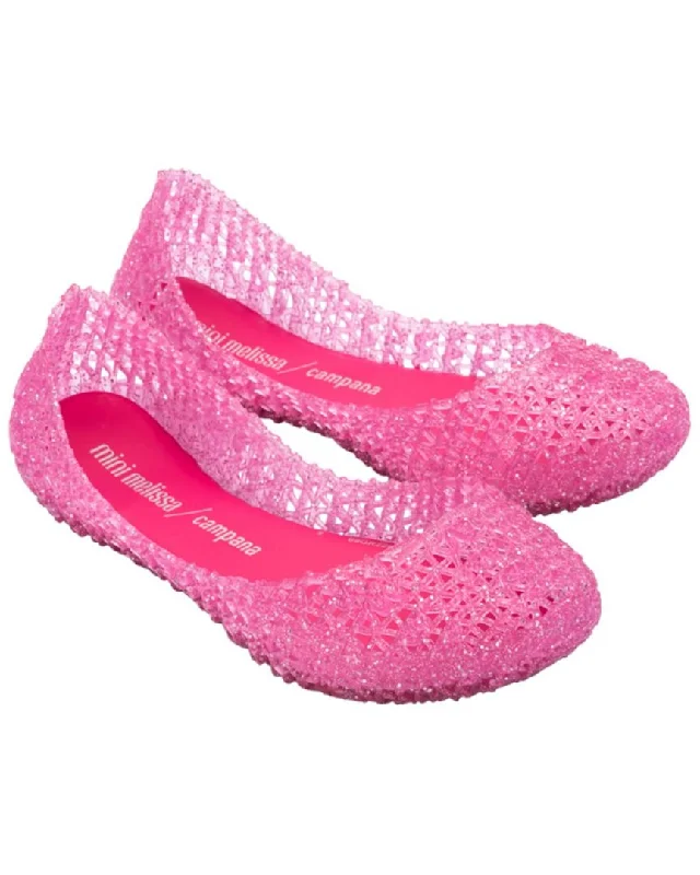 Mini Melissa Campana Papel Ballerina Flat