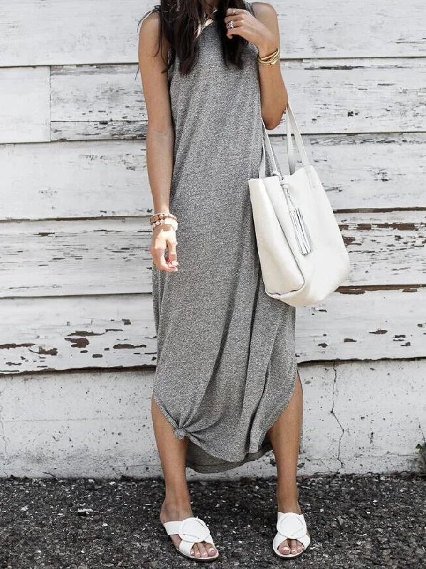 Simple As Can Be Seamless Midi Dress