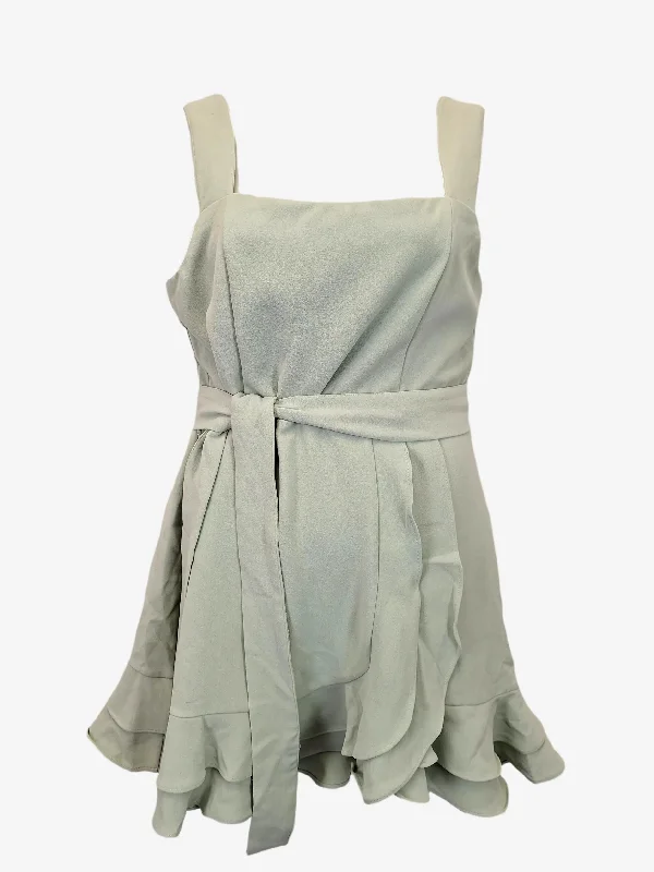 Tussah Thalia Pastel Mint Cocktail Mini Dress Size 18