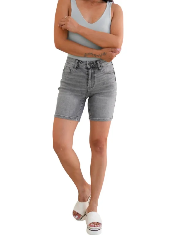 Bermuda Shorts In Grey