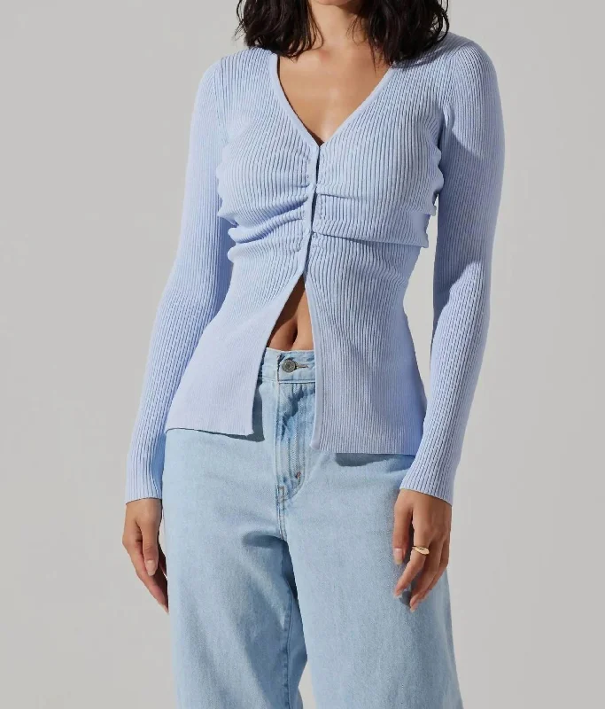 Ansen Sweater In Powder Blue